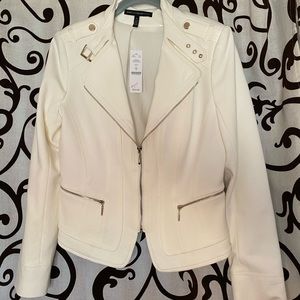 WHBM White Jacket with tags